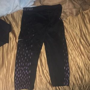 Nike reflective running leggings